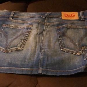Dolce&Gabbana denim skirt